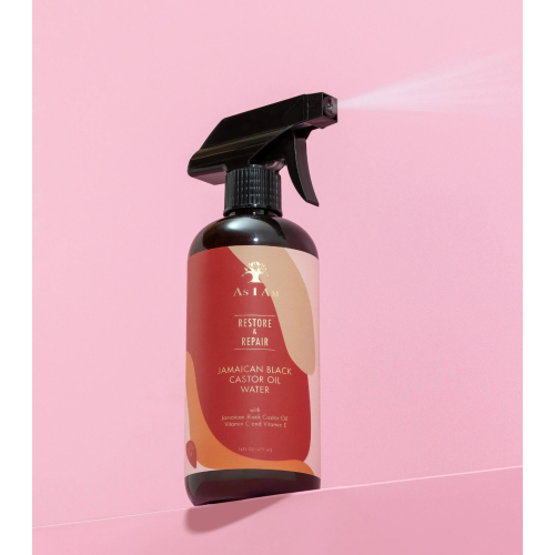 As I Am - Acqua spray idratante ripristina e ripara - Olio di ricino nero giamaicano