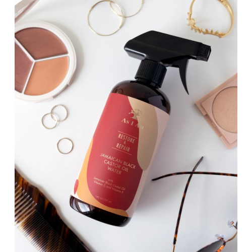 As I Am - Acqua spray idratante ripristina e ripara - Olio di ricino nero giamaicano