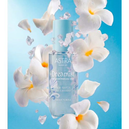 Astra Make-Up - Bruma corporea Dreamist Shimmer - Fiori Bianchi & Sale Marino
