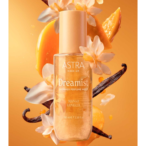 Astra Make-Up - Bruma corporea Dreamist Shimmer - Mango & Vaniglia
