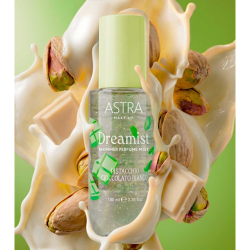 Astra Make-Up - Bruma corporea Dreamist Shimmer - Pistacchio & Cioccolato Bianco