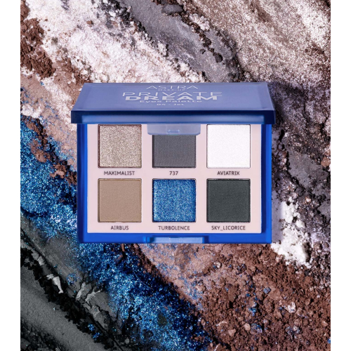 Astra Make-Up - Mini palette di ombretti Private Dream - 04: Jet