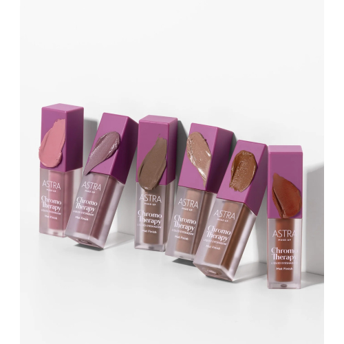 Astra Make-Up - Ombretto liquido Chromo Therapy Mat Finish - 05: Cocoanomaly