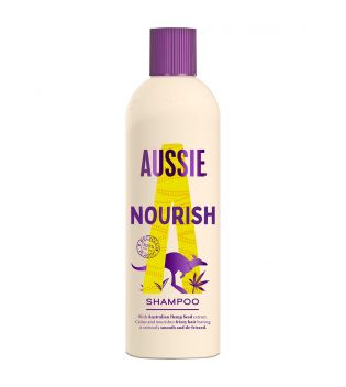 Aussie - Shampoo Nourish con olio di canapa 300ml