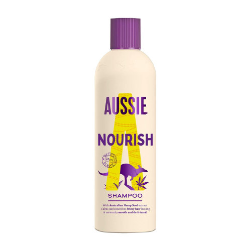 Aussie - Shampoo Nourish con olio di canapa 300ml