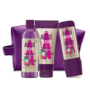 Aussie - Set regalo shampoo, maschera e balsamo Hydration and Shine