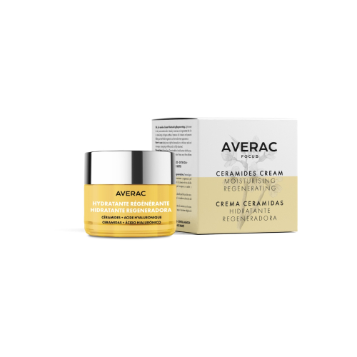 Averac Cosmetics - *Focus* - Crema viso idratante rigenerante alle ceramidi - Pelle secca e sensibile