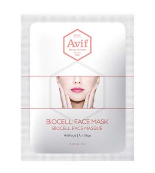 Avif - Maschera bio-cellulosa facciale anti-età