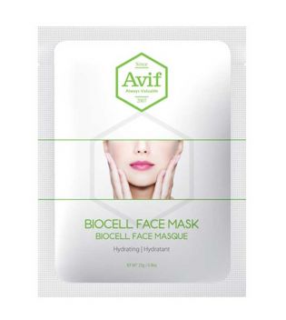 Avif - Maschera idratante viso bio-cellulosa