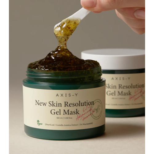 Axis-Y - Maschera viso in gel illuminante New Skin Resolution