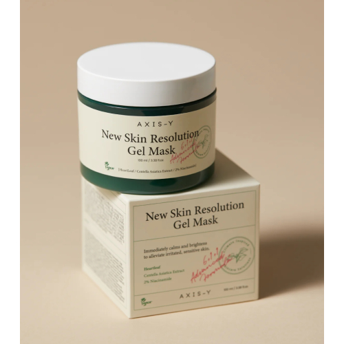 Axis-Y - Maschera viso in gel illuminante New Skin Resolution