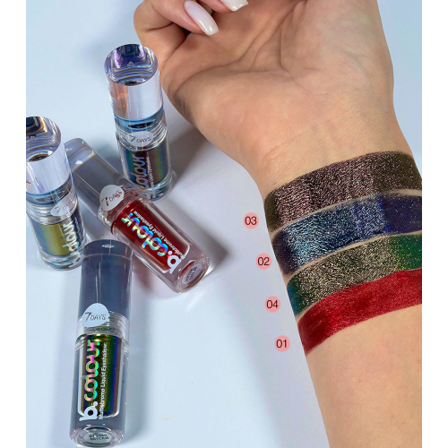 7DAYS - *Dark Side* - Ombretto liquido multicromatico - 03: Gold blood