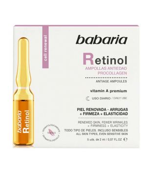 Babaria - Fiale per il viso al retinolo
