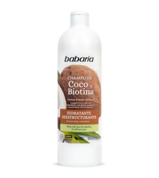 Babaria - Shampoo idratante ristrutturante cocco e biotina