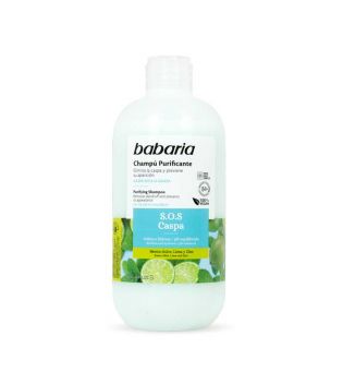 Babaria - SOS Shampoo Purificante Forfora - Forfora secca o grassa