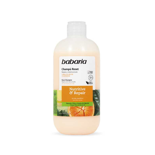 Babaria - Shampoo riparatore Reset Nutritive & Repair - Capelli secchi o danneggiati