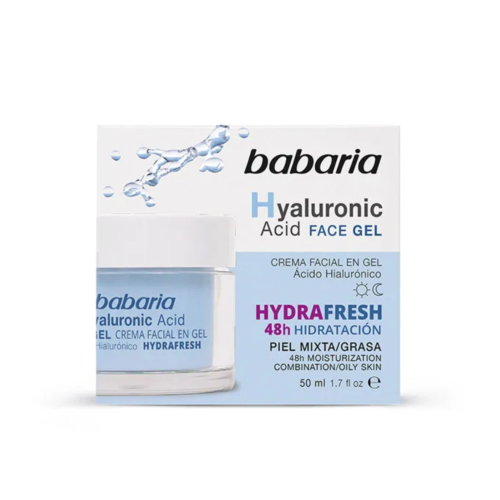 Babaria - Crema gel viso con acido ialuronico Hydrafresh