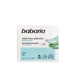 Babaria - Crema viso idratante 24h - Aloe vera