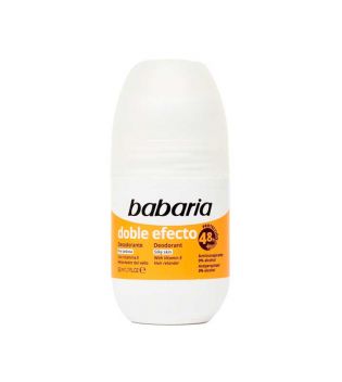 Babaria - Deodorante roll-on Doble Efecto - Pelle setosa