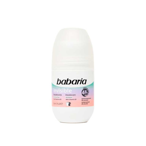 Babaria - Deodorante roll-on Invisible - Antimacchia