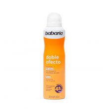 Babaria - Deodorante spray Doble Efecto - Pelle setosa