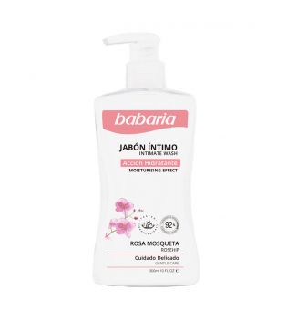 Babaria - Sapone intimo con acido lattico - Azione idratante - Rosa canina