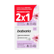 Babaria - Impacco crema giorno idratante SPF10 - Olio di mandorle dolci
