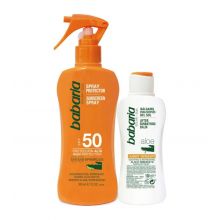 Babaria - Crema Solare Spray Aloe SPF50 + After Sun