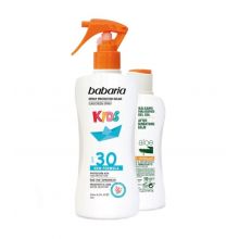 Babaria - Spray solare per bambini SPF30 + Doposole
