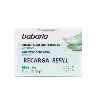 Babaria - Ricarica crema viso antirughe - Aloe vera