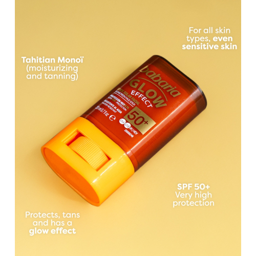Babaria - Stick solare viso SPF 50+ - Glow Effect