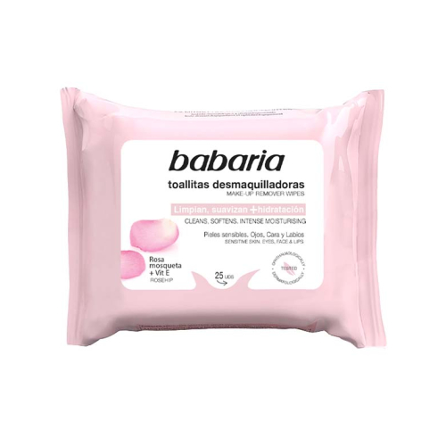Babaria - Salviette struccanti - Rosa Canina