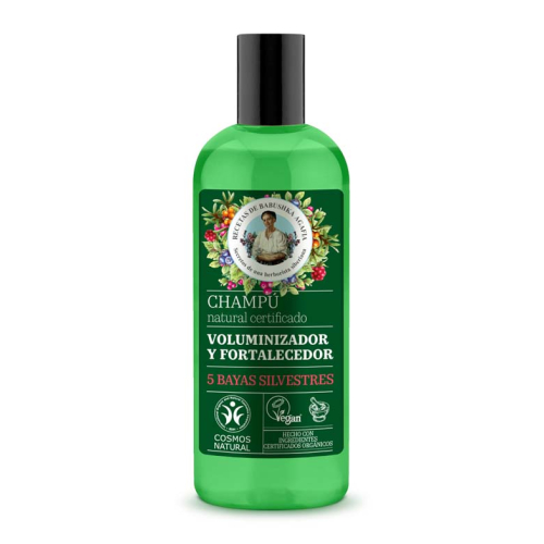 Babushka Agafia - Shampoo Volumizzante e Rinforzante - 5 Frutti di Bosco