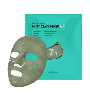 Barulab - Maschera viso all'argilla 7 in 1 Total Solution - Mint Clay