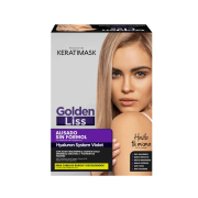 Be natural - Kit lisciante senza formaldeide Keratimask Golden Liss - Capelli biondi e decolorati