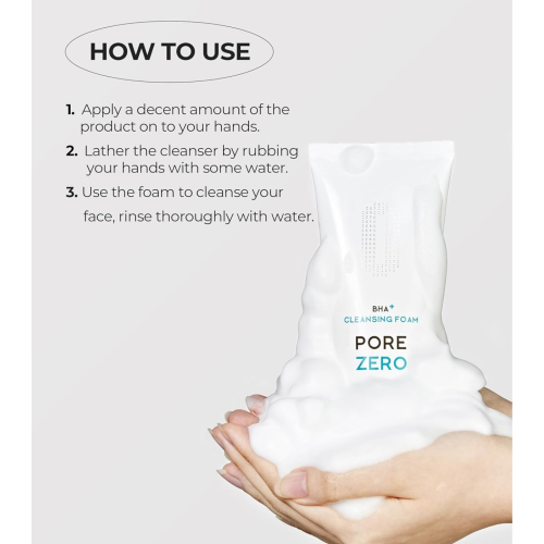 Be The Skin - *BHA+ Pore Zero* - Detergente viso BHA+