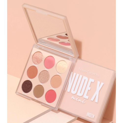 Beauty Creations - Mini palette di ombretti Nude x 9 Colors - Unseen