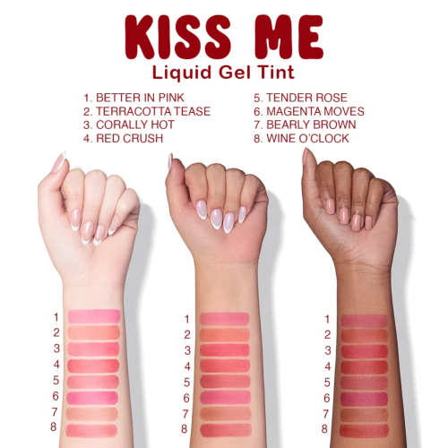 Beauty Creations - Tinta labbra Kiss Me Liquid Gel - Bearly Brown