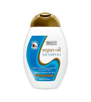 Beauty Formulas - Shampoo all'olio di argan - Capelli da normali a secchi