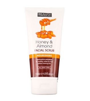 Beauty Formulas - Honey & Almond Facial Scrub - Nourishing