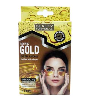 Beauty Formulas - Patches in Gel per Occhi - Gold