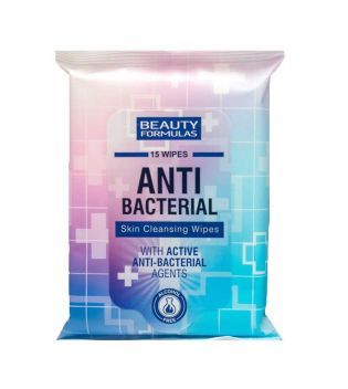 Beauty Formulas - Salviettine detergenti senza alcool antibatteriche