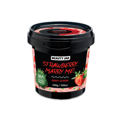 Beauty Jar - Scrub corpo idratante Strawberry, Merry Me!