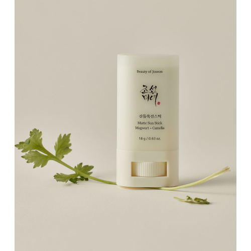Beauty of Joseon - Crema solare viso SPF50+ Matte sun stick: Mugwort + Camilia