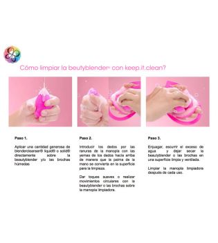 BeautyBlender - Kit per la pulizia per spugne- Keep.it.clean