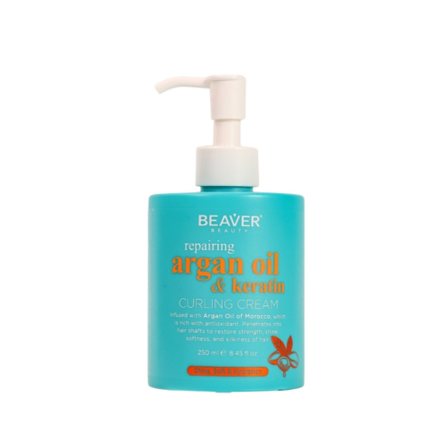 Beaver - *Argan Oil & Keratin* - Crema Ricci - Capelli Ricci