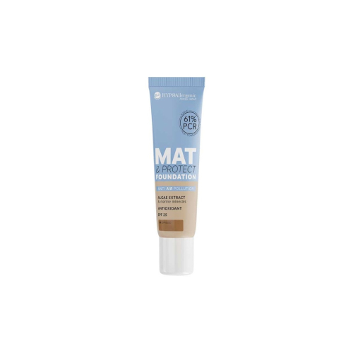 Bell - Base trucco ipoallergenico Mat&Protect SPF25 - 08: Espresso
