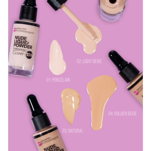 Bell - Fondotinta Ipoallergenico Nude Liquid Powder - 04: Golden Beige