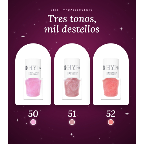 Bell HYPOAllergenic - Smalto per unghie Long Lasting - 52