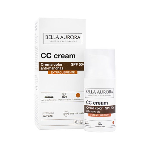 Bella Aurora - CC Cream anti-macchie SPF50+ - Copertura totale